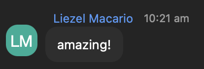 Attendee feedback