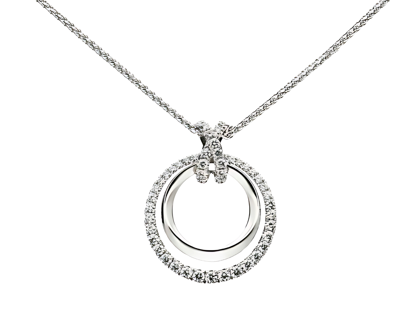 Double Circle Pendant