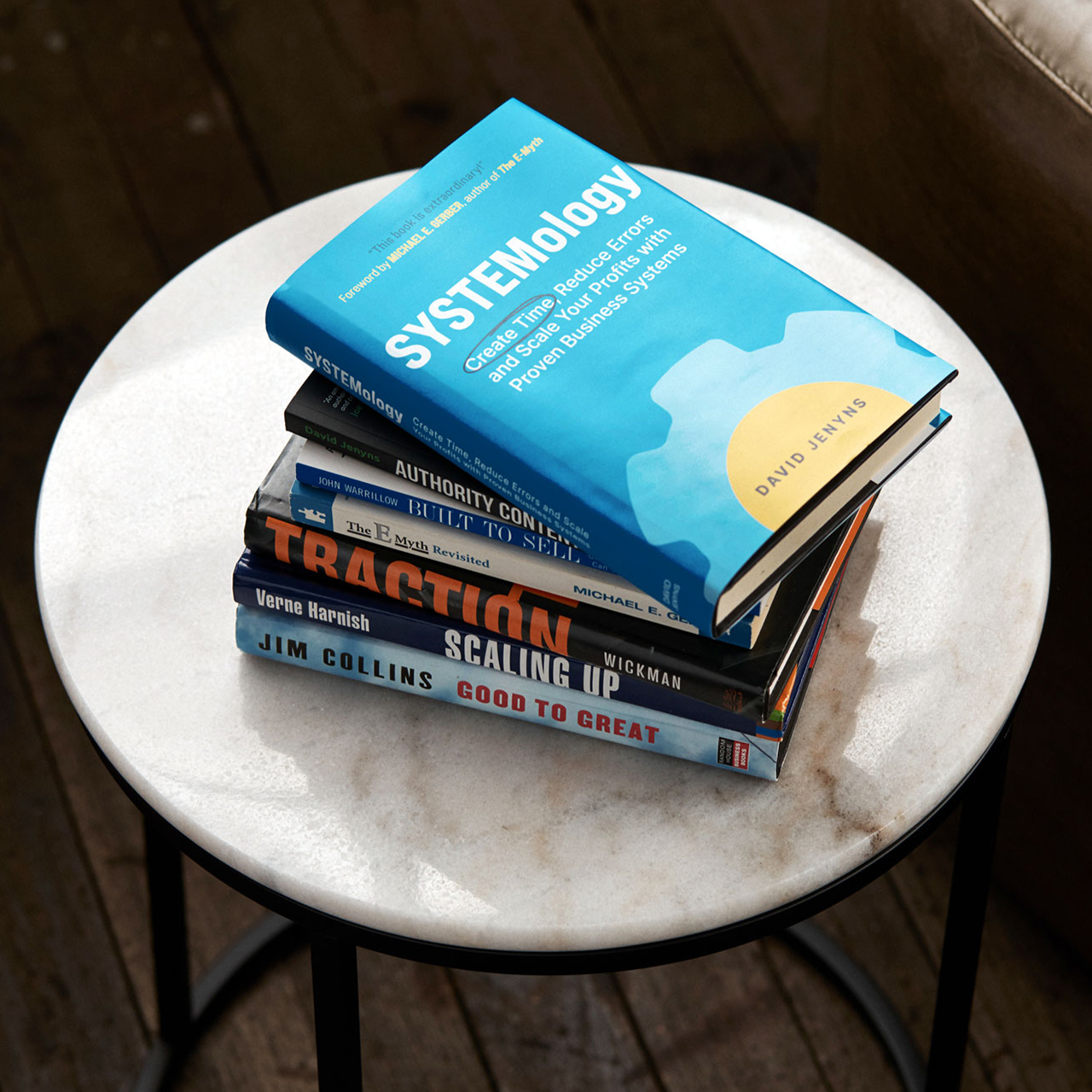 SYSTEMology book stack