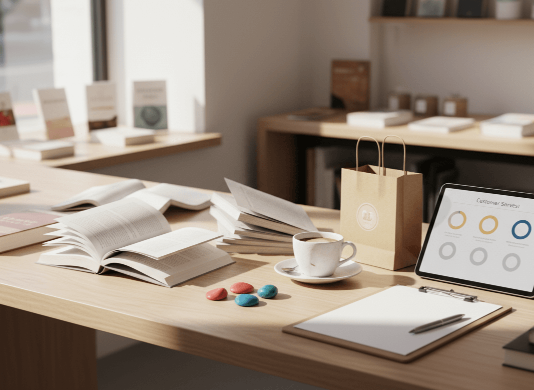 studying customer care desk