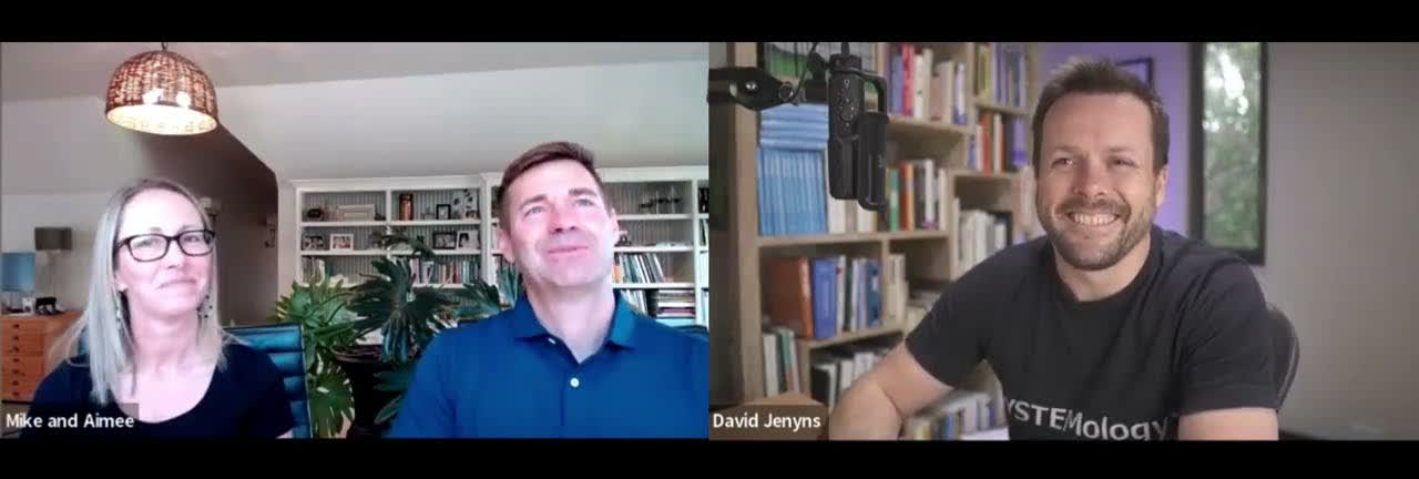Mike and Aimee Hamilton of Inception Online Marketing in conversation with David Jenyns of SYSTEMology