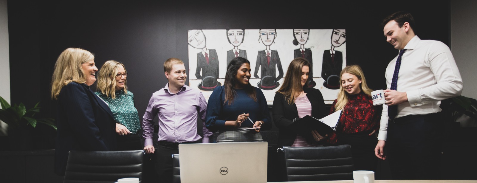 The SMART Business Solutions team at their Mornington Peninsula office